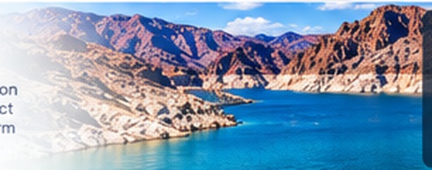 Southwest reservoir representing water supply research